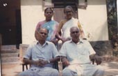 Mrs.Kousalya Vijaraghavan, Mrs.Ammini Raghavan, Mr.Vijayaraghavan & Mr.Raghavan